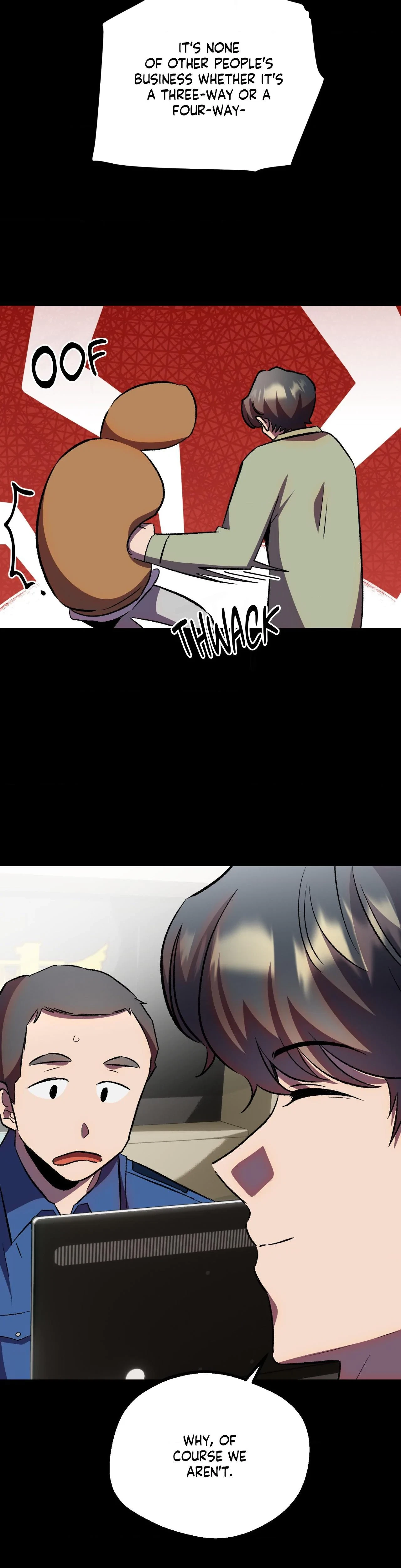 Three's A (Nice) Crowd Chapter 28, page 22