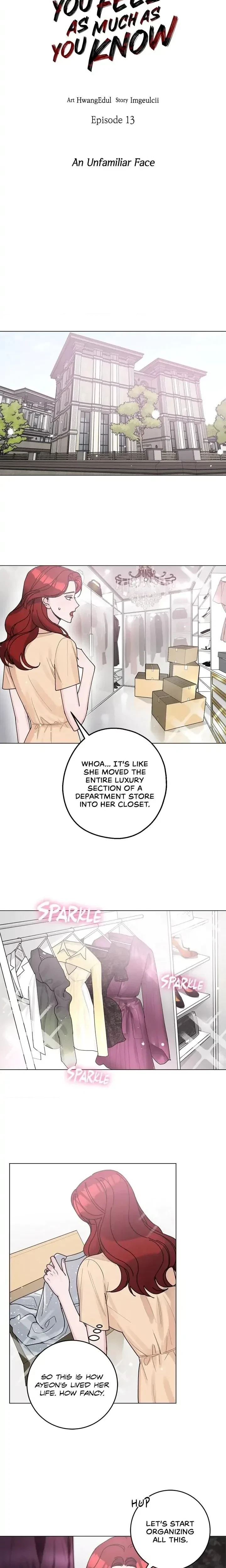 You Feel As Much As You Know Chapter 13, page 11