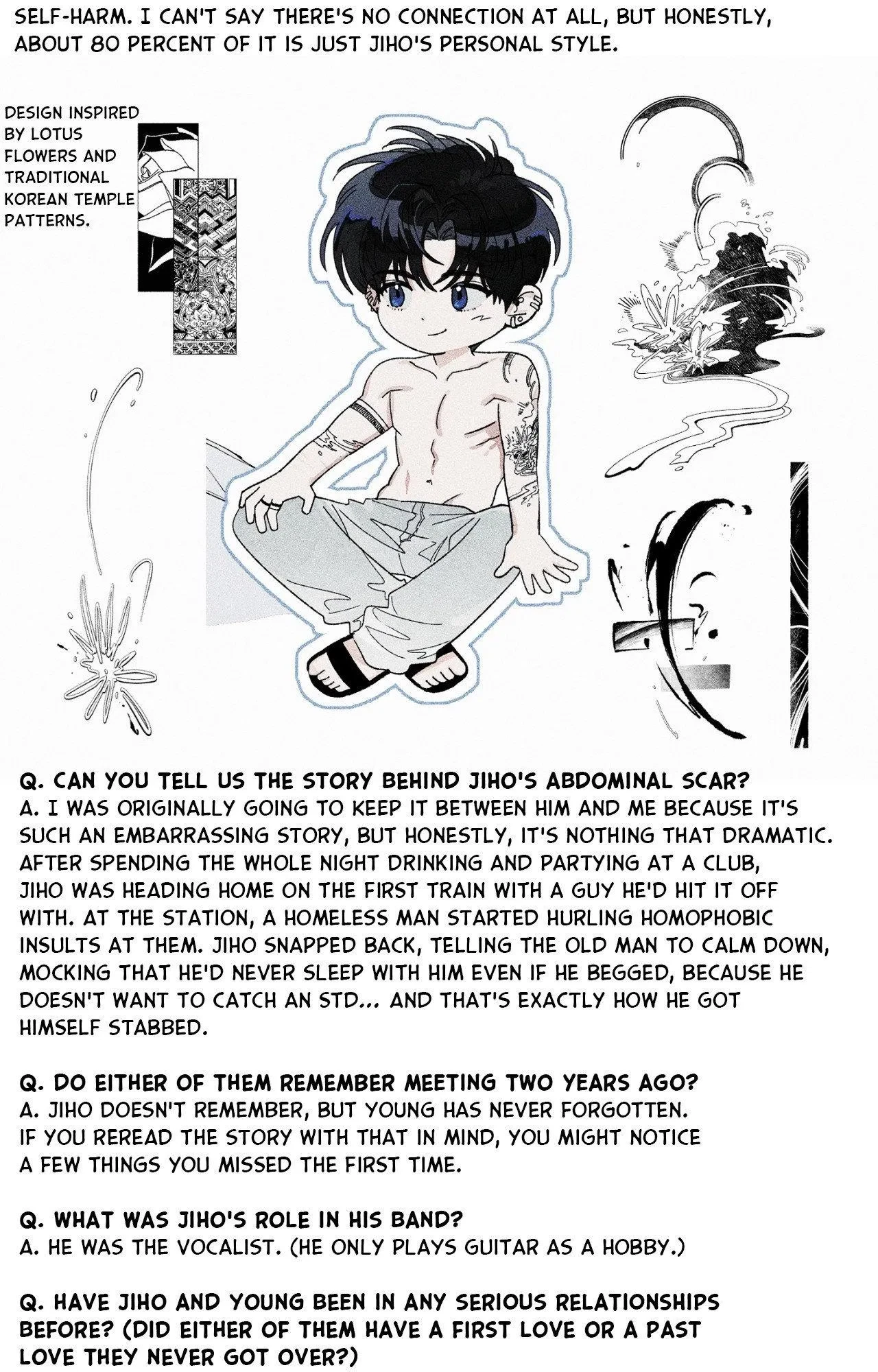 Extra. : Creator's Note, page 19