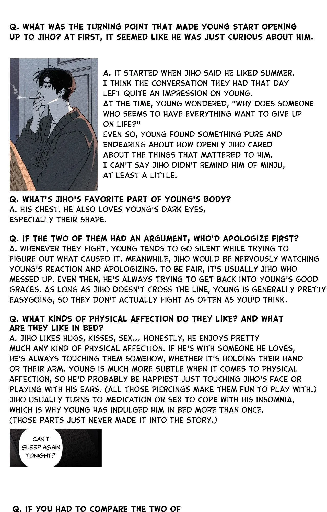 Extra. : Creator's Note, page 22