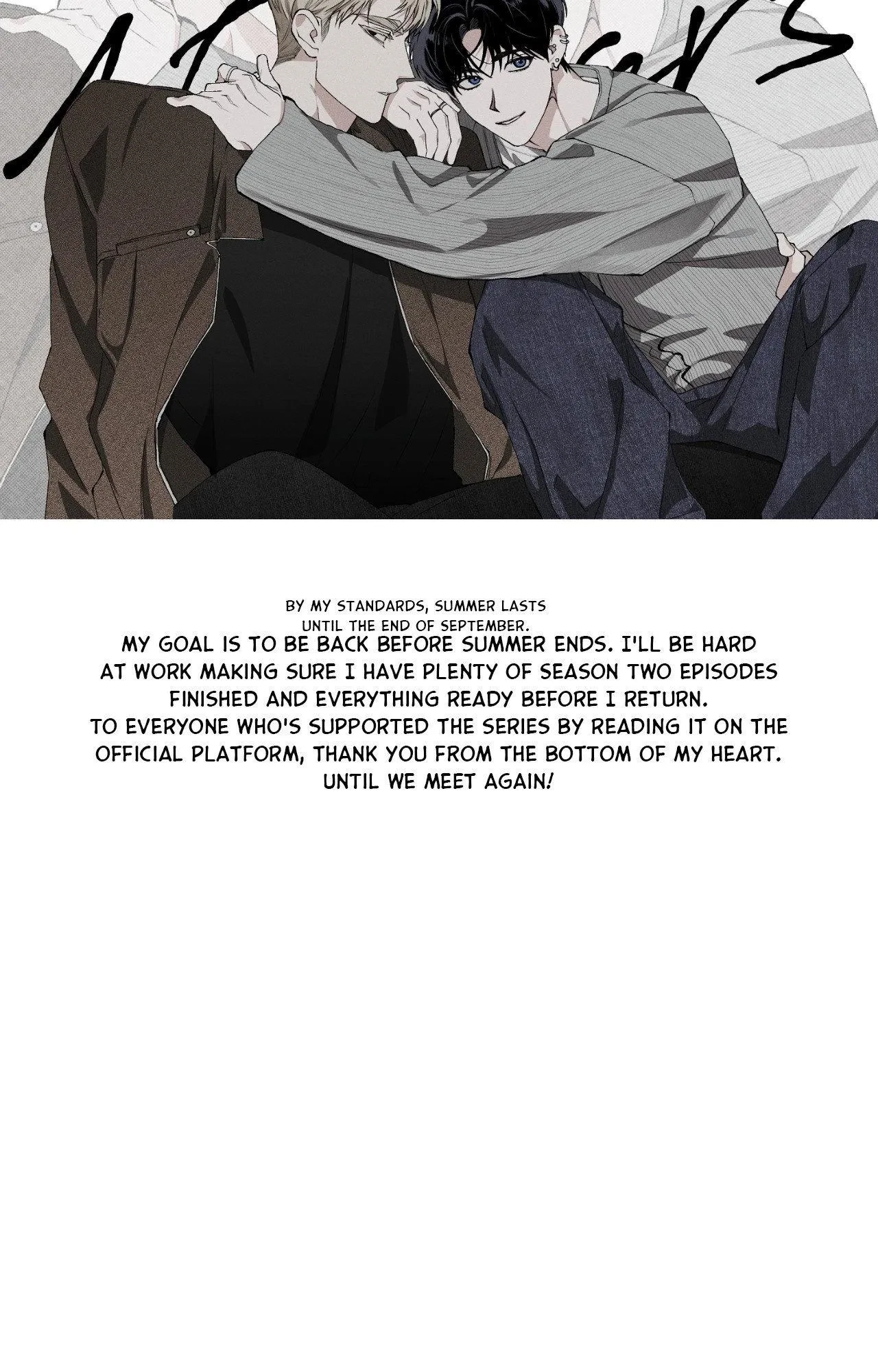 Extra. : Creator's Note, page 26