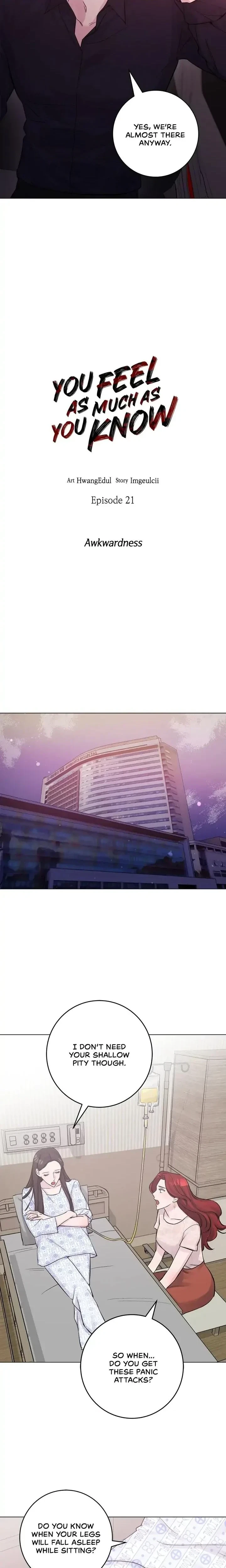 You Feel As Much As You Know Chapter 21, page 5