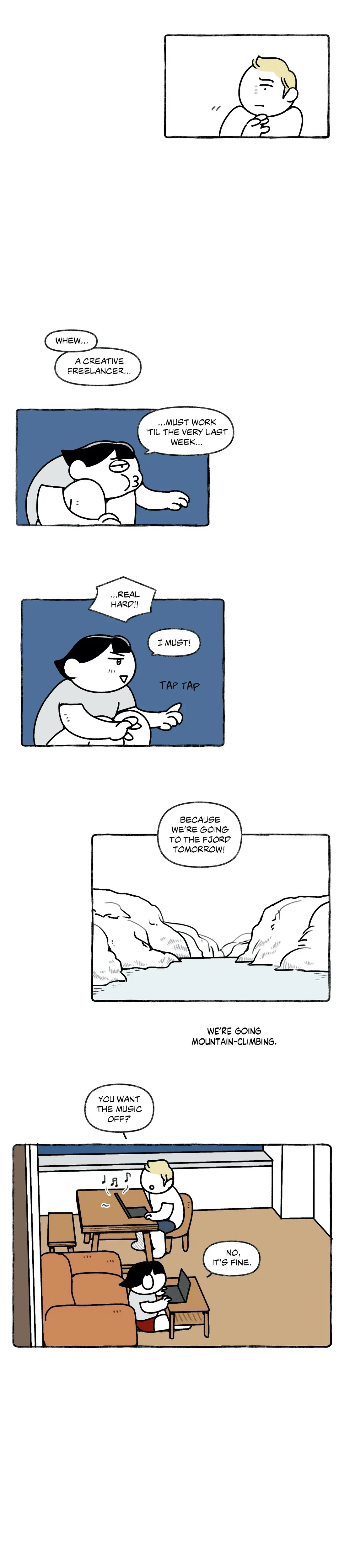 Nora Swipes Right Chapter 75, page 3