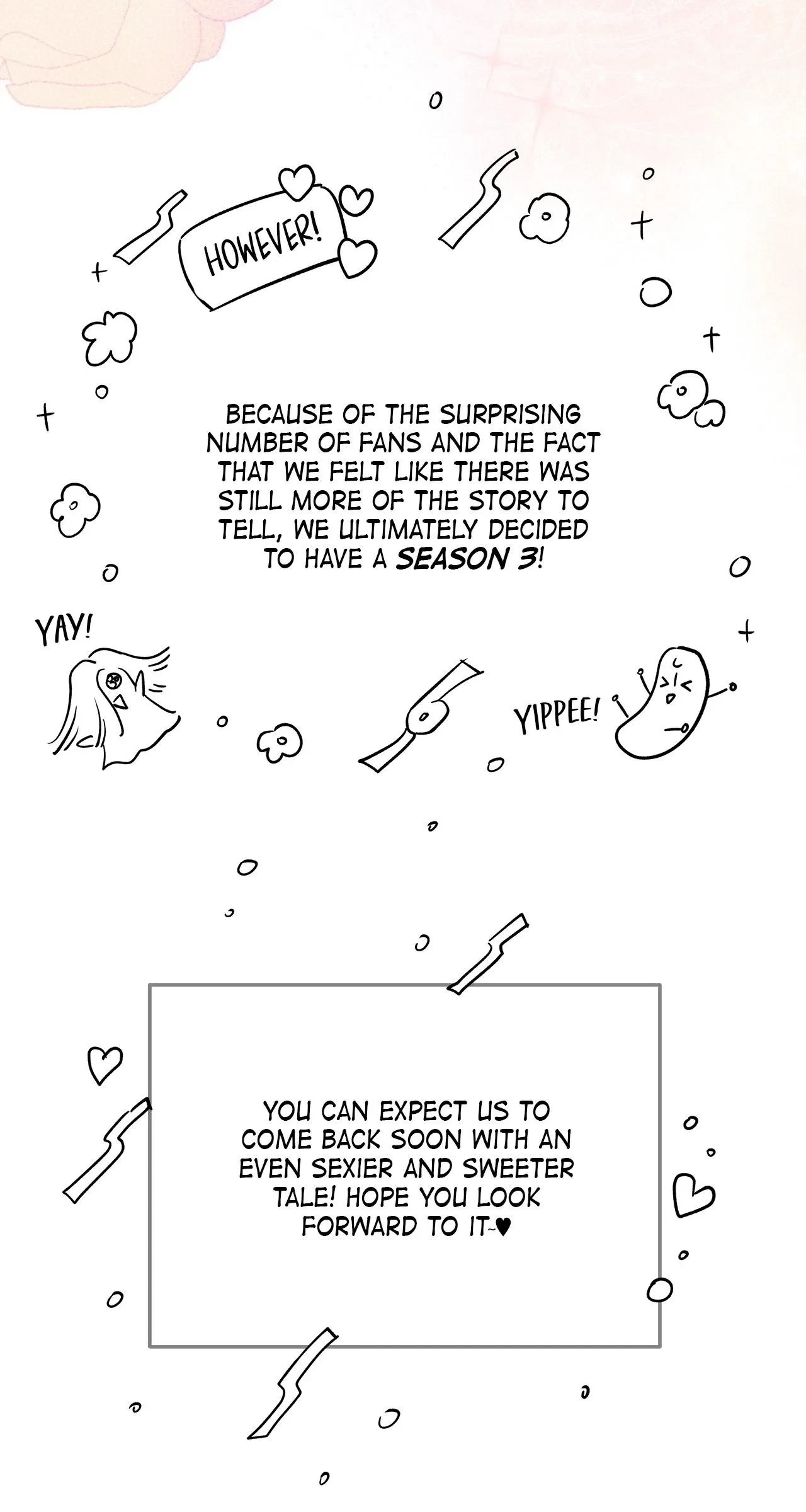 Honey Bear Extra. : Creator's Note 1, page 3