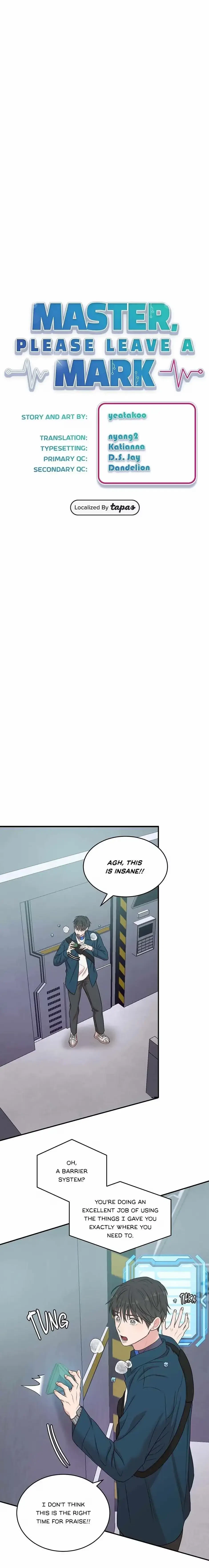 Master, Please Leave A Mark Chapter 51, page 6