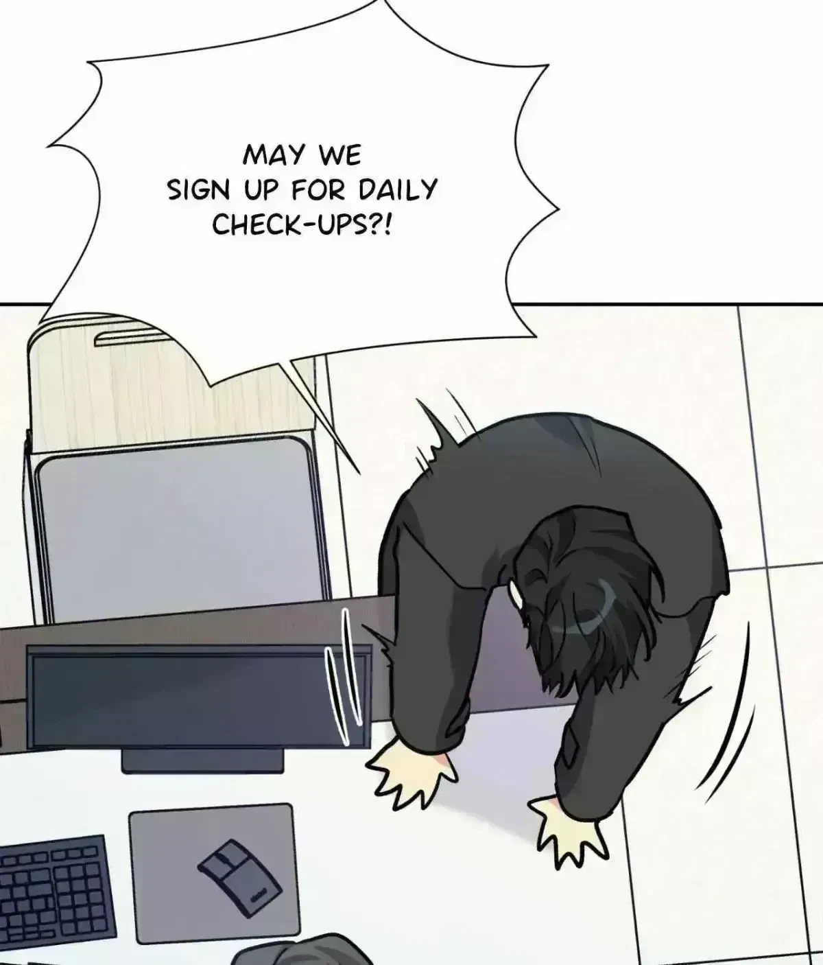 Let Me Be Your Dog Chapter 8.5, page 111