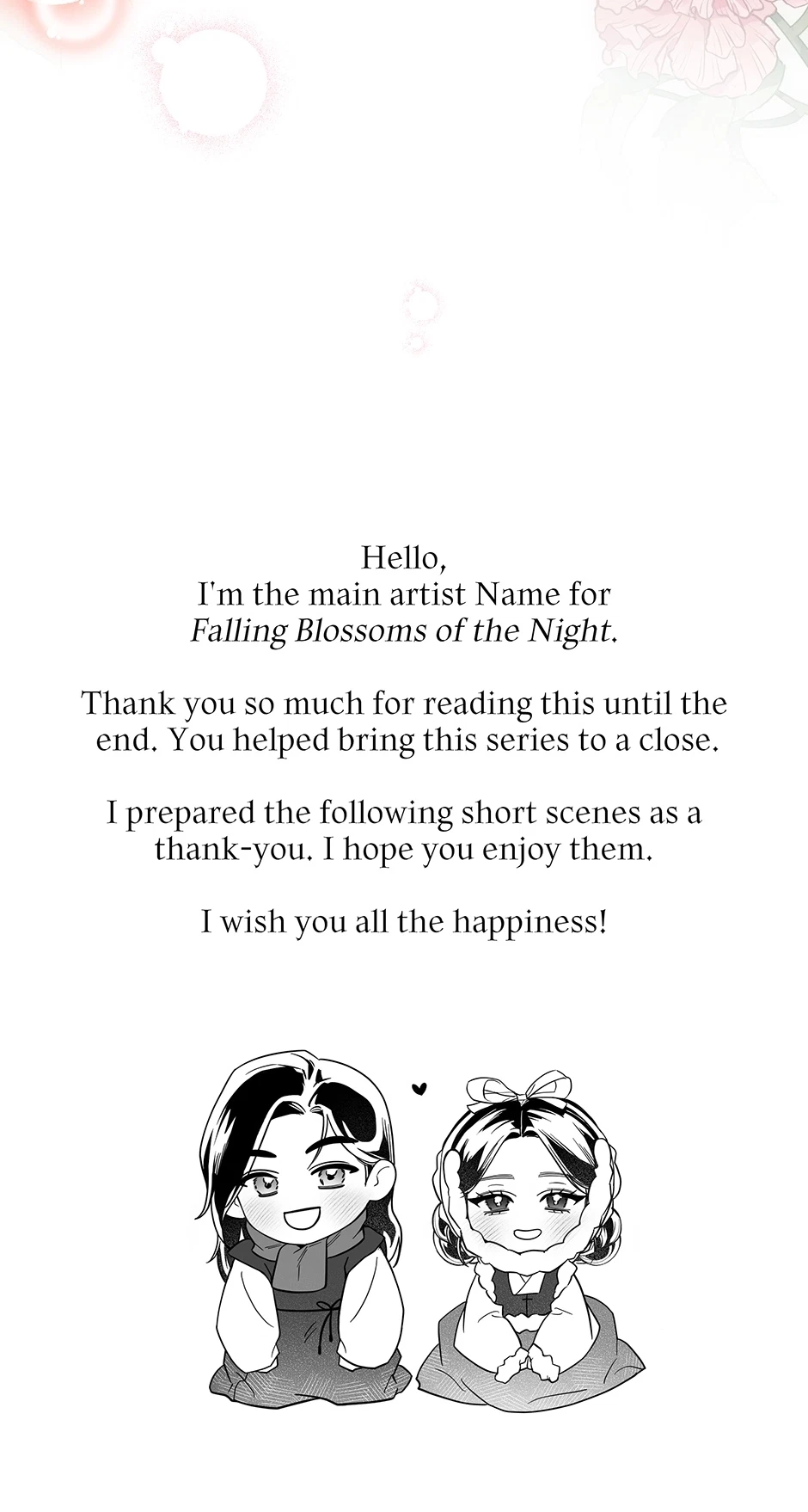 Falling Blossoms Of The Night Chapter 71, page 100