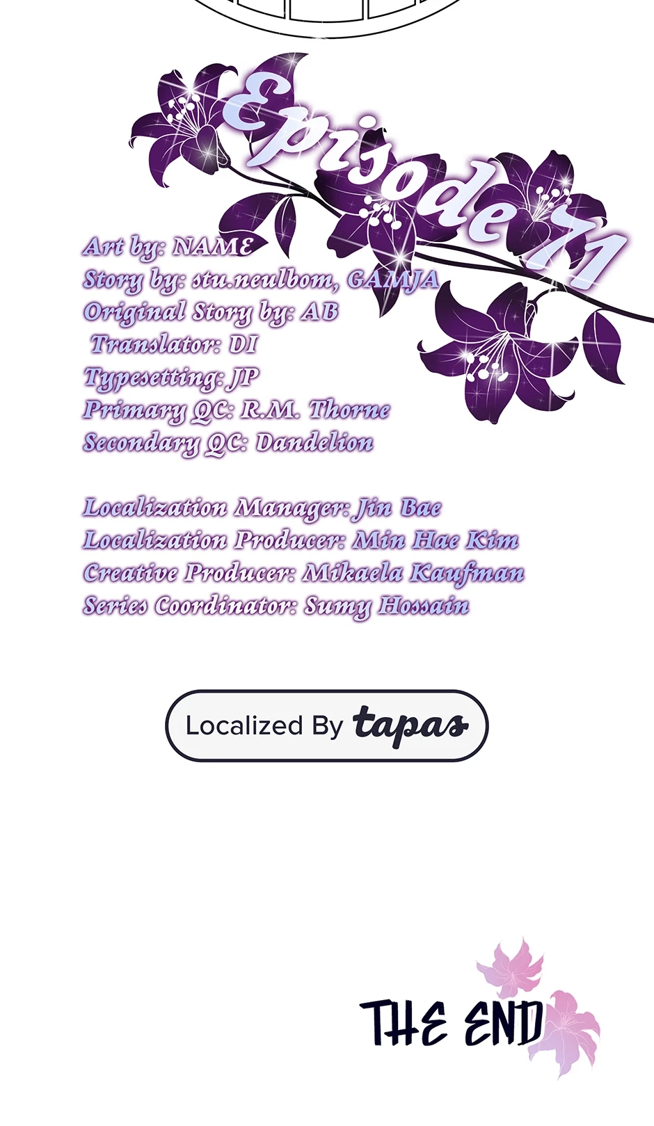 Falling Blossoms Of The Night Chapter 71, page 109