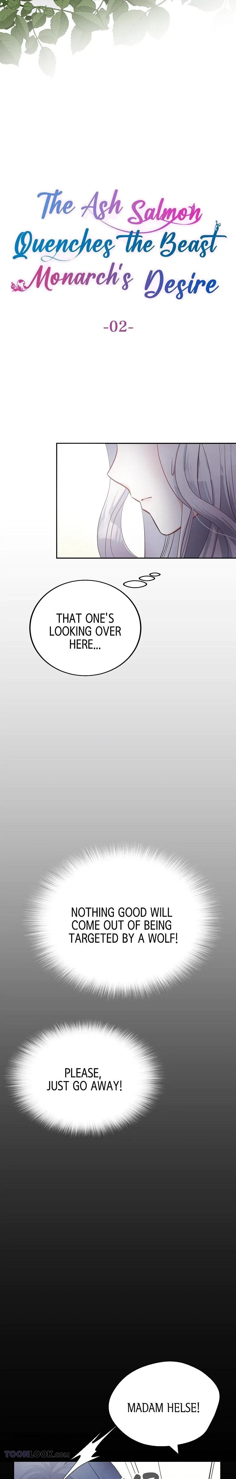 The Ash Salmon Quenches The Beast Monarch's Desire Chapter 2, page 2