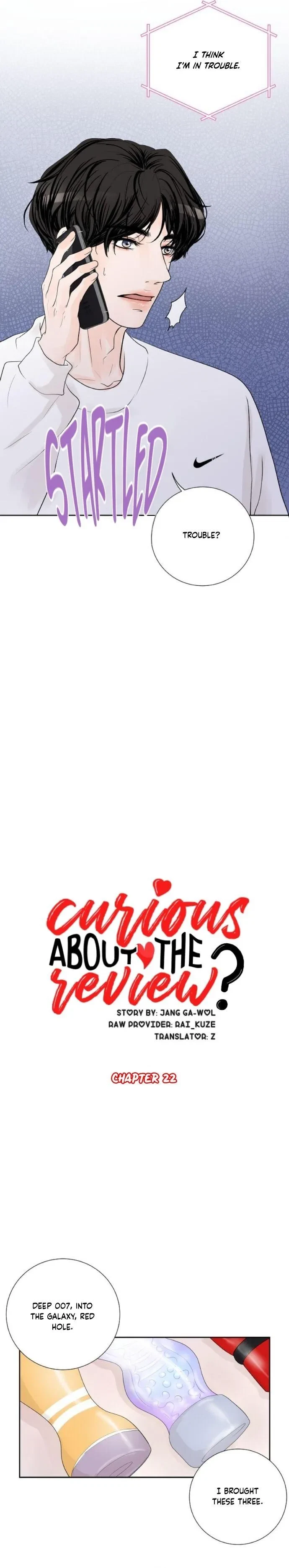 Are You Curious About The Reviews? Chapter 22, page 8