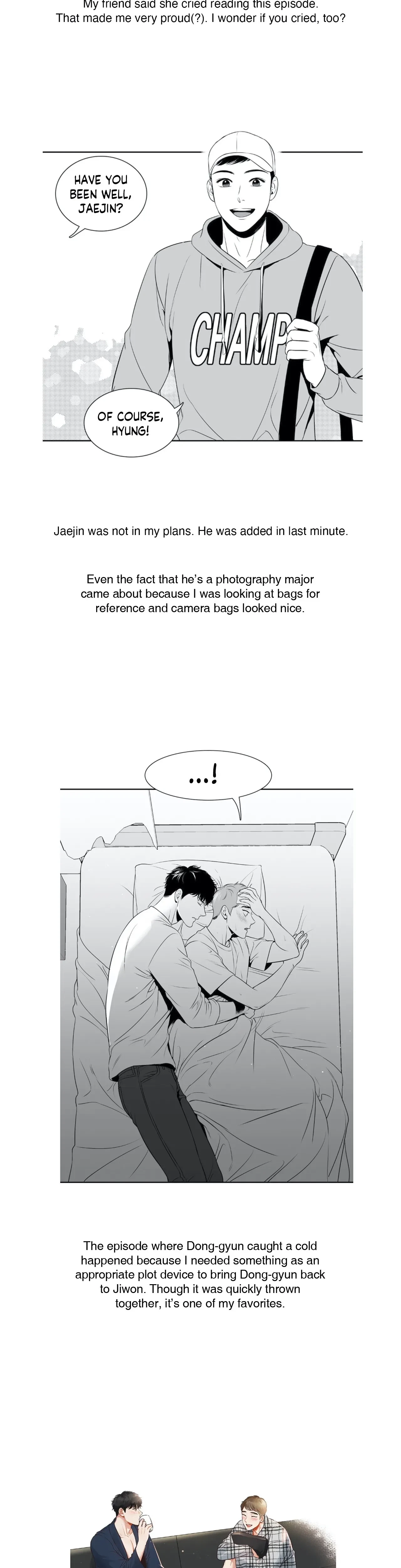 BJ Alex Chapter 83x1 - Creator's Note, page 10