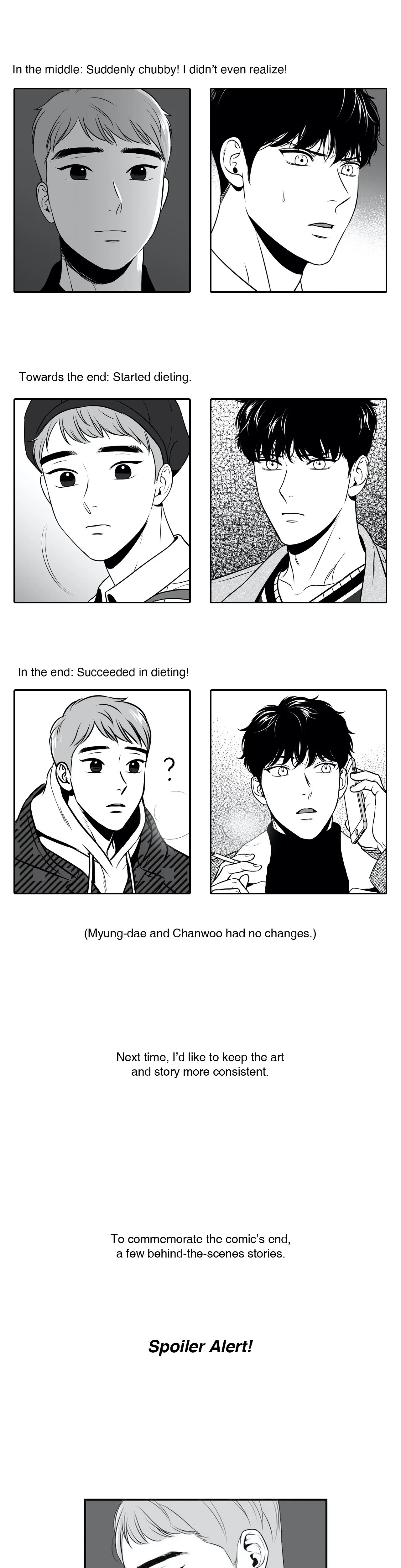 BJ Alex Chapter 83x1 - Creator's Note, page 4