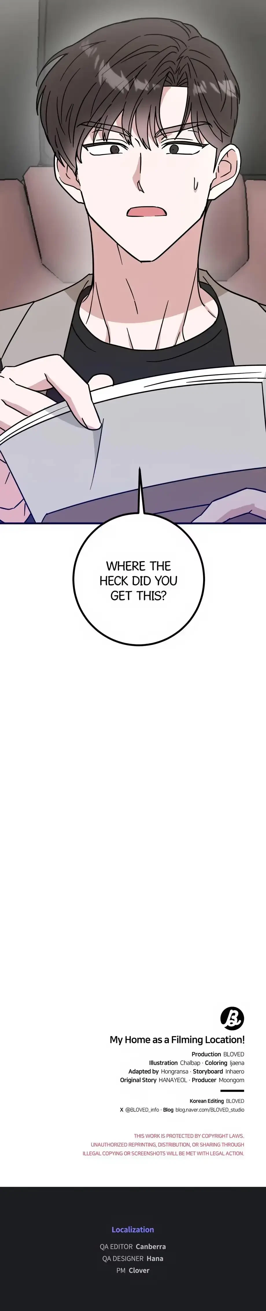 My Home As A Filming Location! Chapter 61, page 32