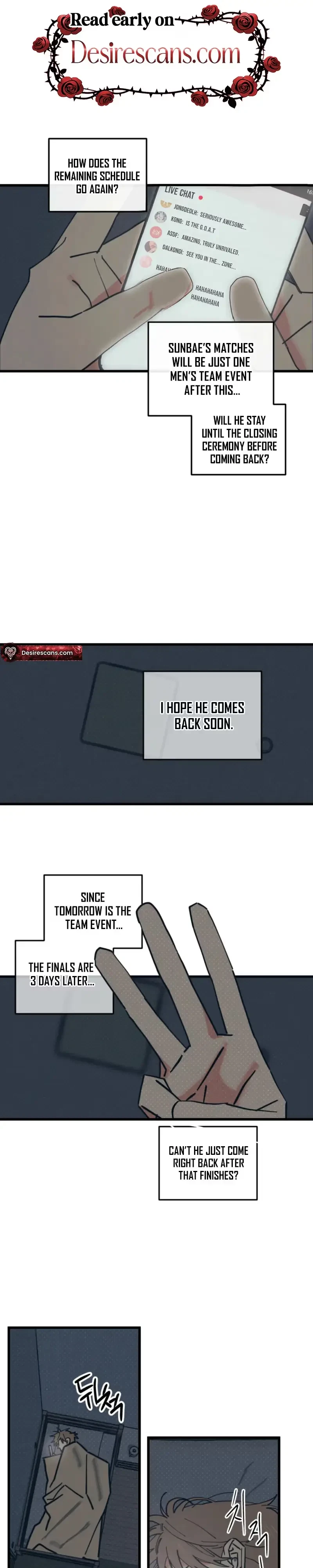 Courtside Courtship Chapter 39, page 14