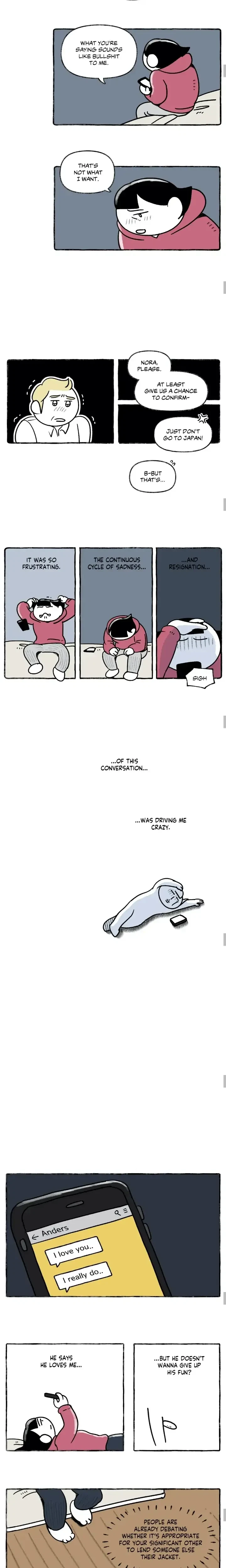 Nora Swipes Right Chapter 137, page 6