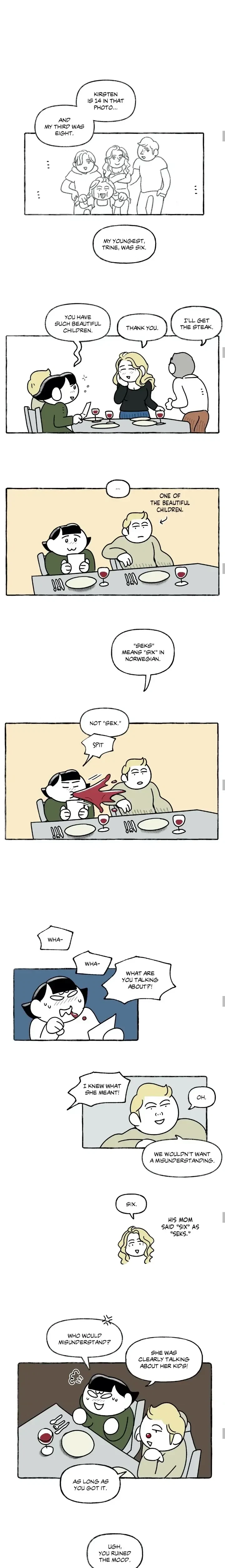 Nora Swipes Right Chapter 123, page 8