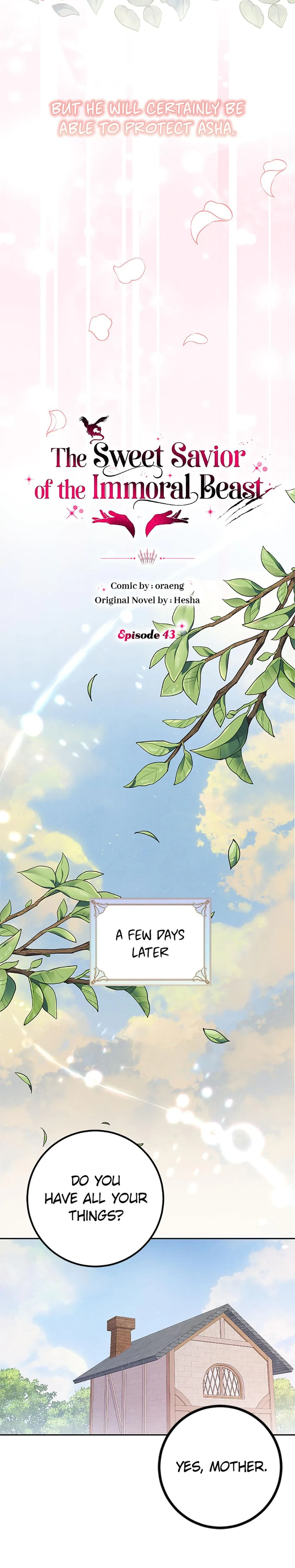 The Sweet Savior Of The Immoral Beast Chapter 43, page 3
