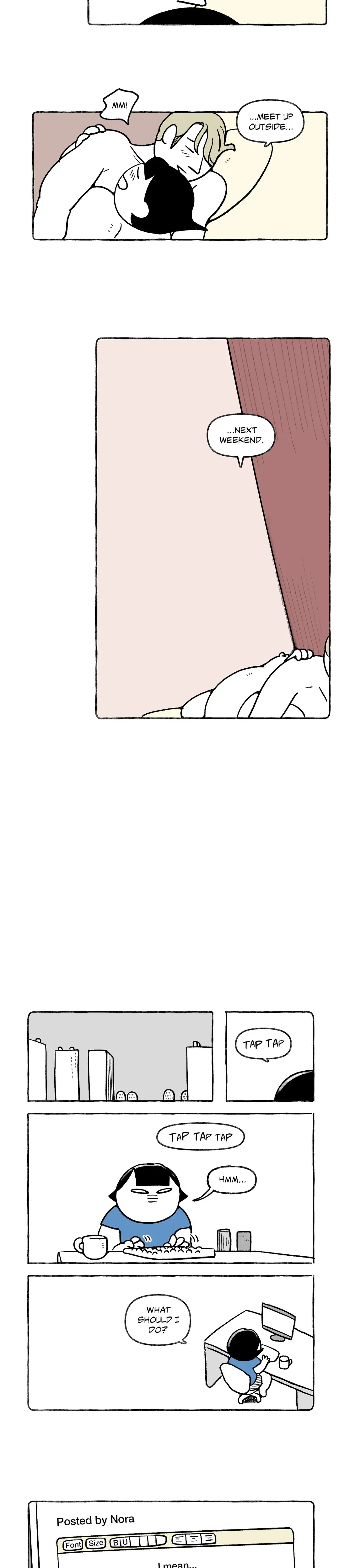 Nora Swipes Right Chapter 35, page 7
