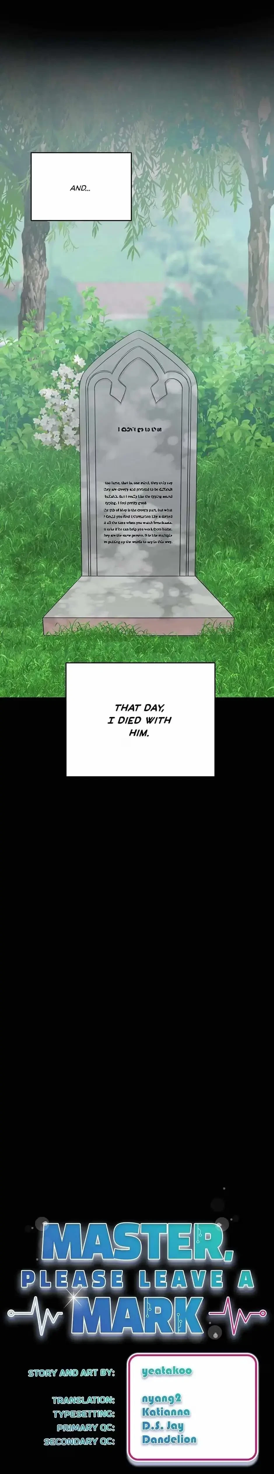 Master, Please Leave A Mark Chapter 49, page 13