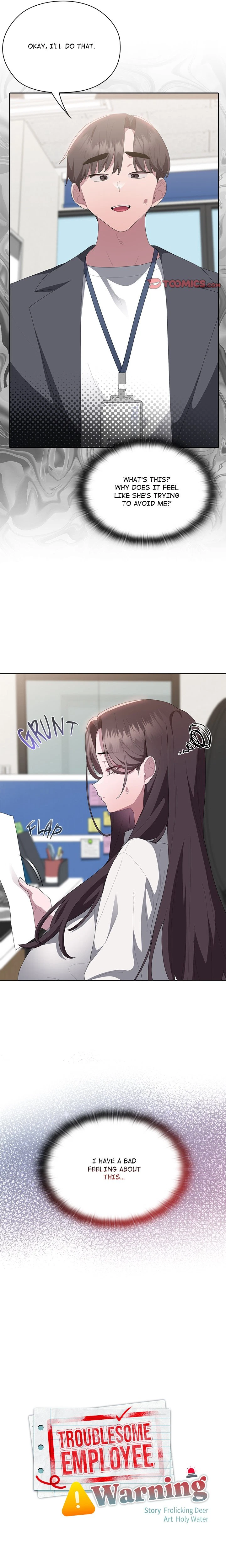 Troublesome Employee Warning Chapter 50, page 12