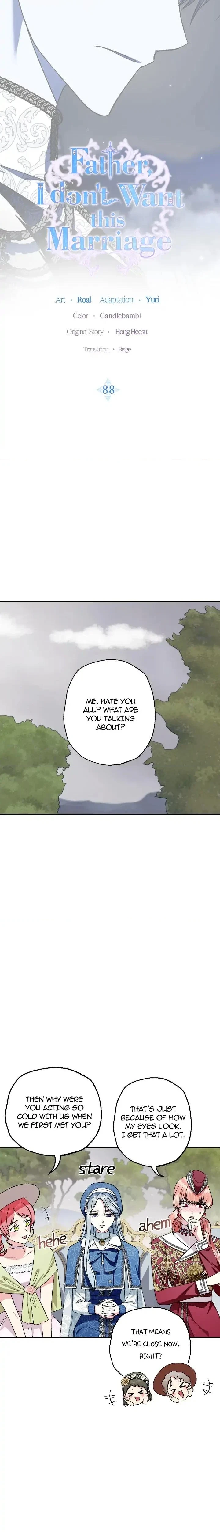 Father, I Don’t Want This Marriage Chapter 88, page 2