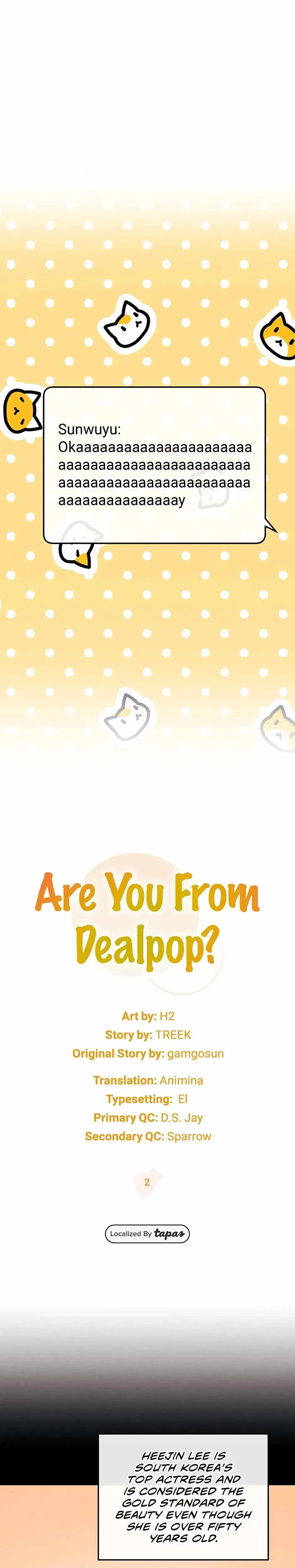 Are You From Dealpop? Chapter 2, page 13