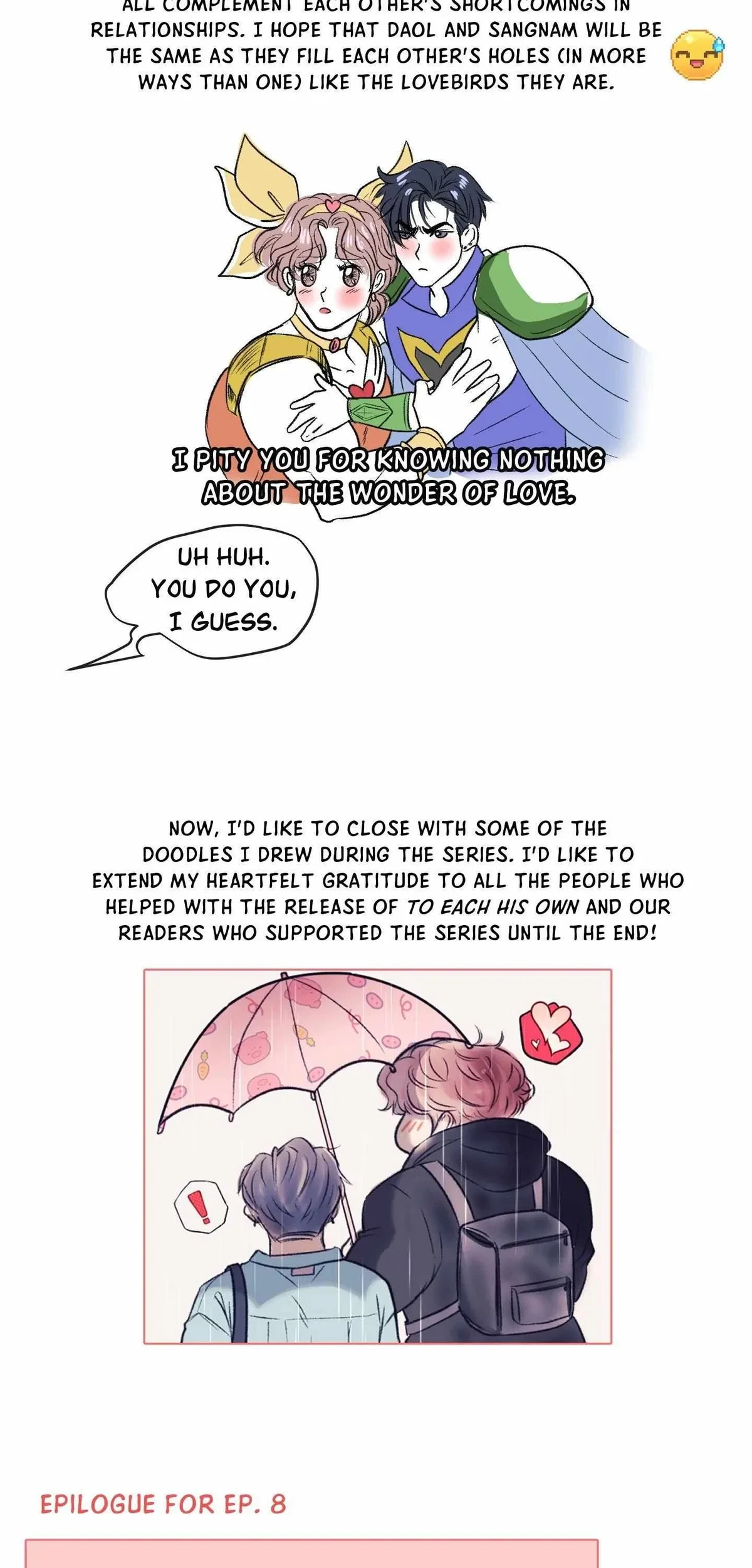 Extra. : Creator's Note, page 11
