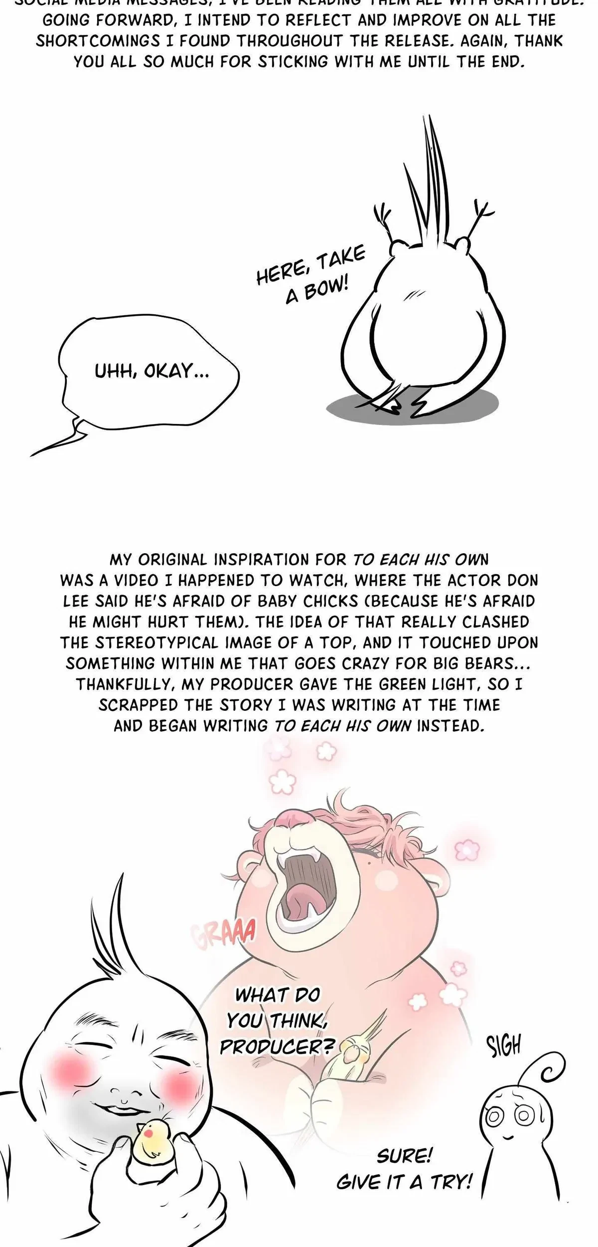 Extra. : Creator's Note, page 2