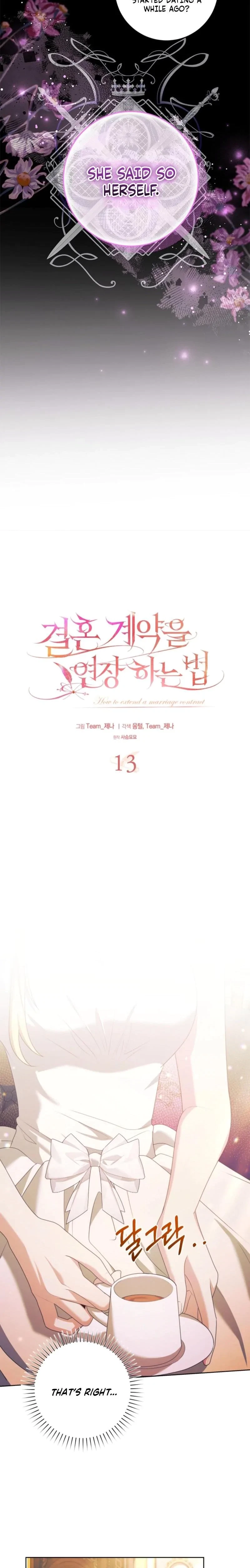 How To Extend Your Marriage Contract Chapter 13, page 14