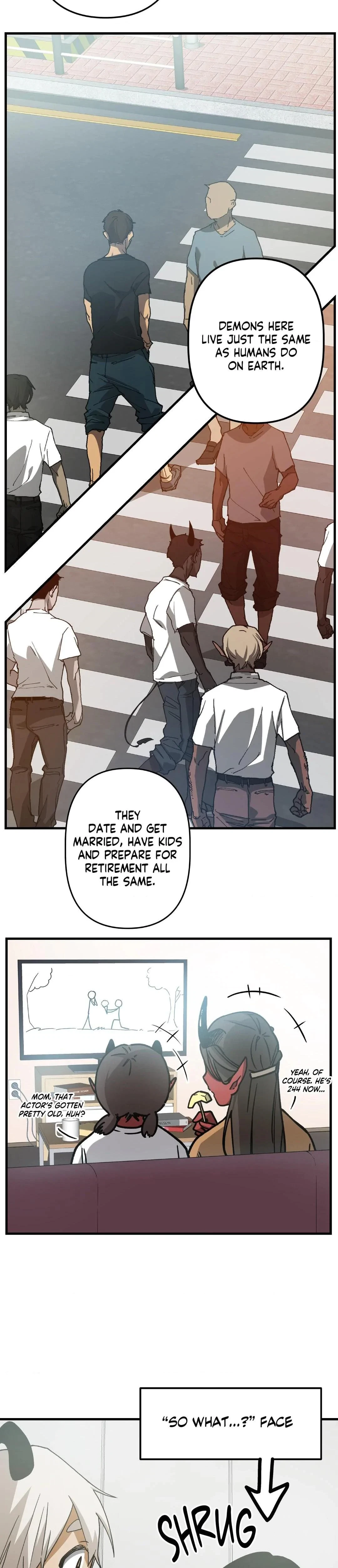 How I Ended Up Working In Hell Chapter 2, page 14