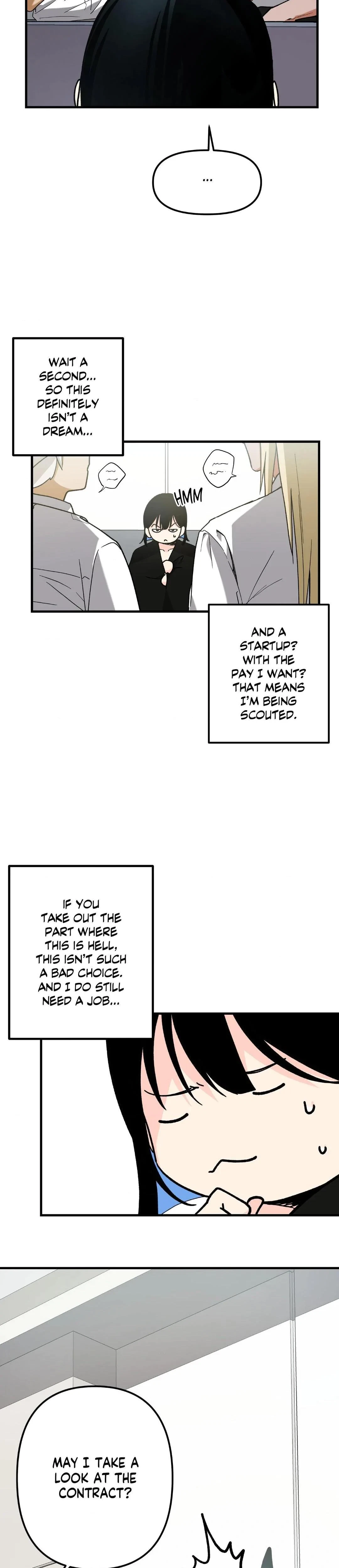 How I Ended Up Working In Hell Chapter 2, page 17