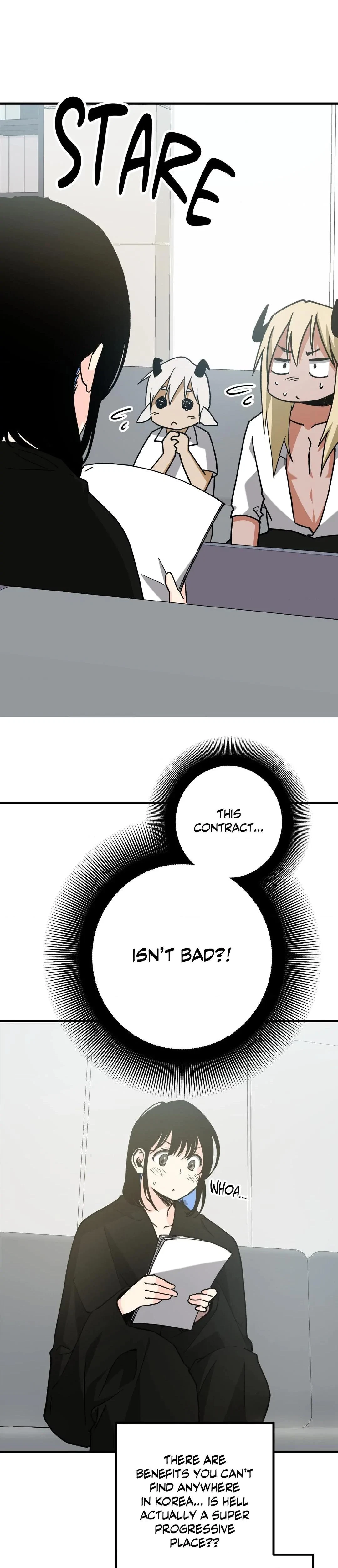 How I Ended Up Working In Hell Chapter 2, page 19