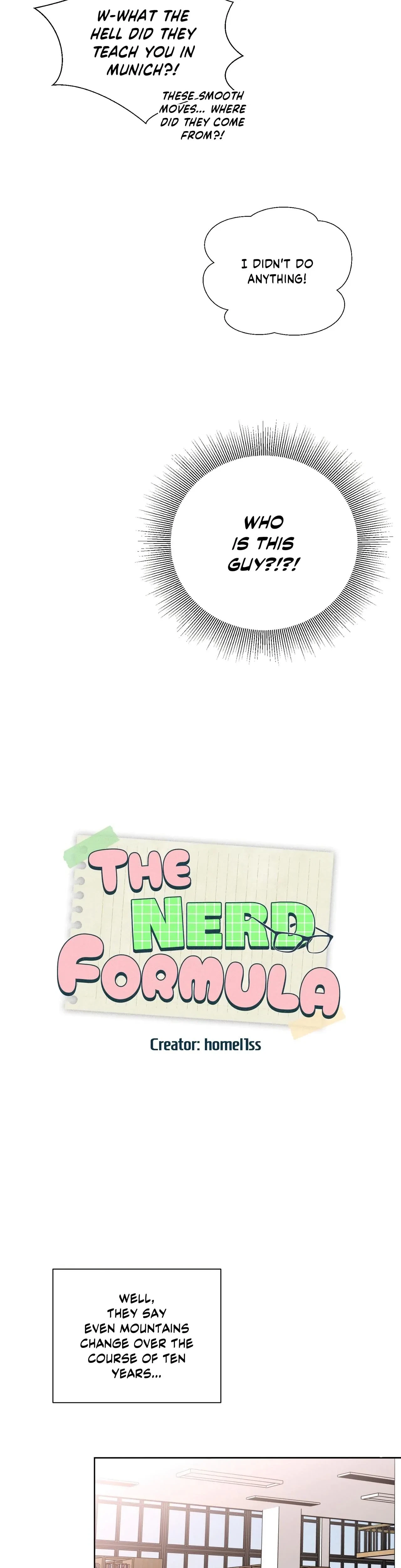 The Nerd Formula Chapter 2, page 11