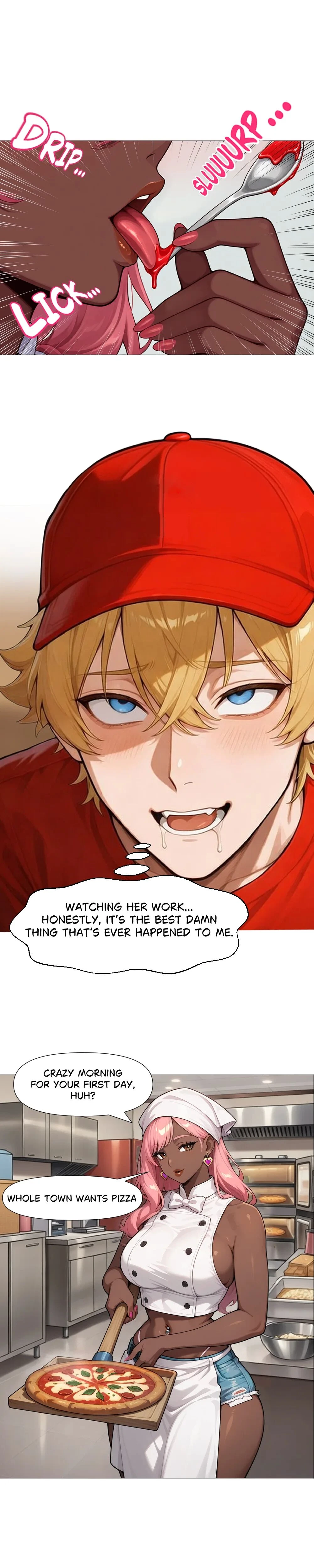 Pizza Boy Vs MILFs Chapter 1 (Uncensored), page 2
