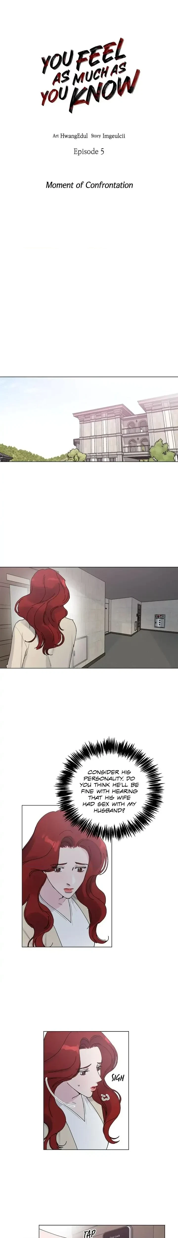 You Feel As Much As You Know Chapter 5, page 11