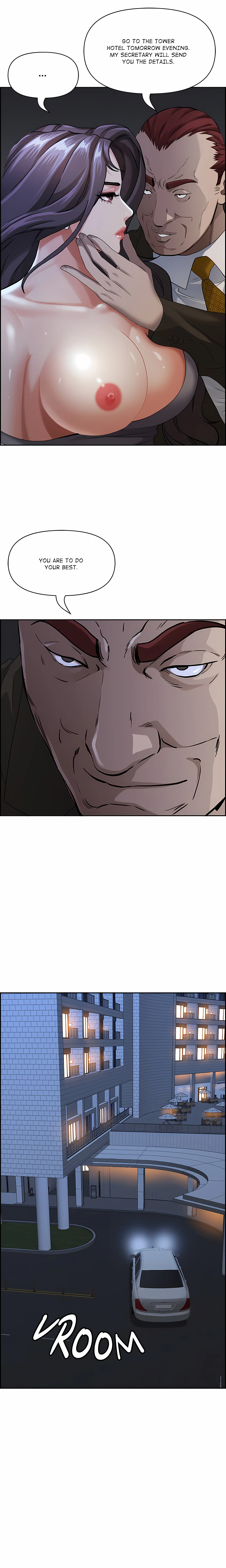 Her Bodyguard Chapter 4 (Uncensored), page 17