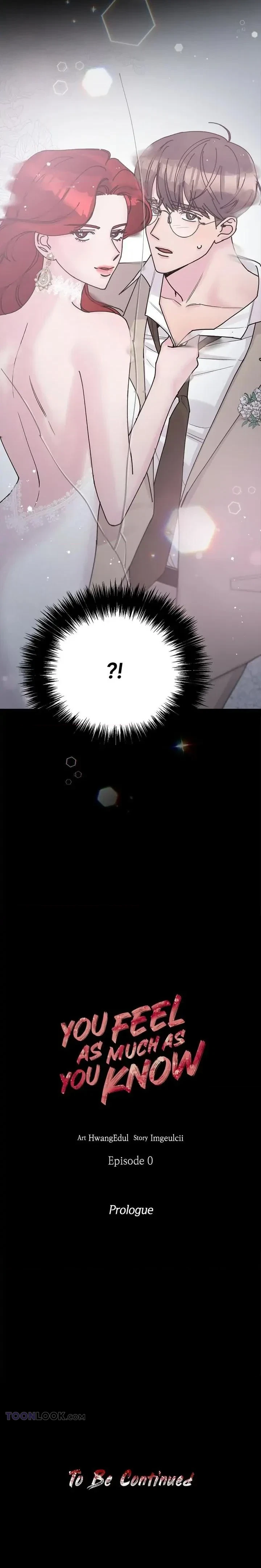 You Feel As Much As You Know Chapter 0, page 8