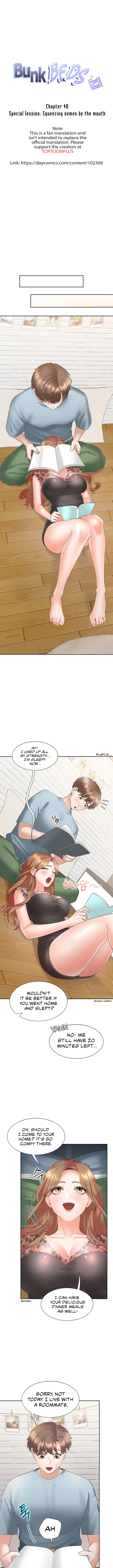 Chapter 40 - Special Lession Squeezing semen by the mouth, page 6