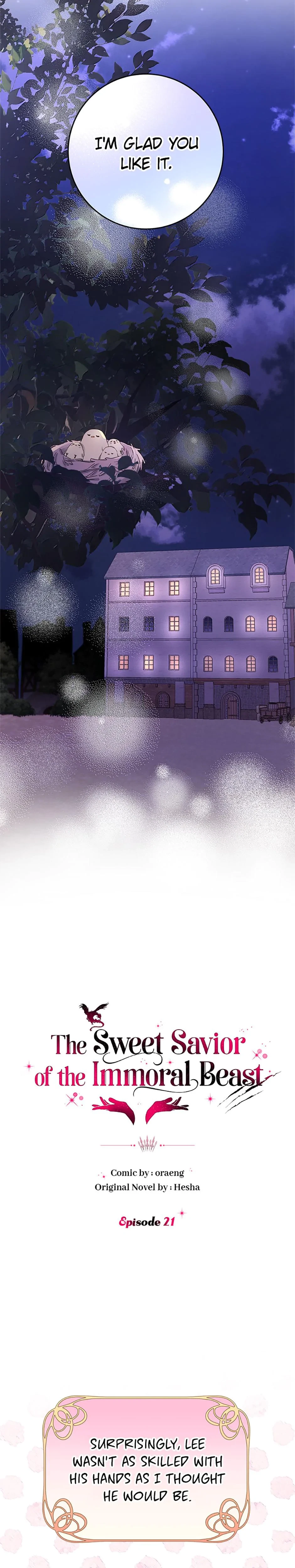 The Sweet Savior Of The Immoral Beast Chapter 21, page 3