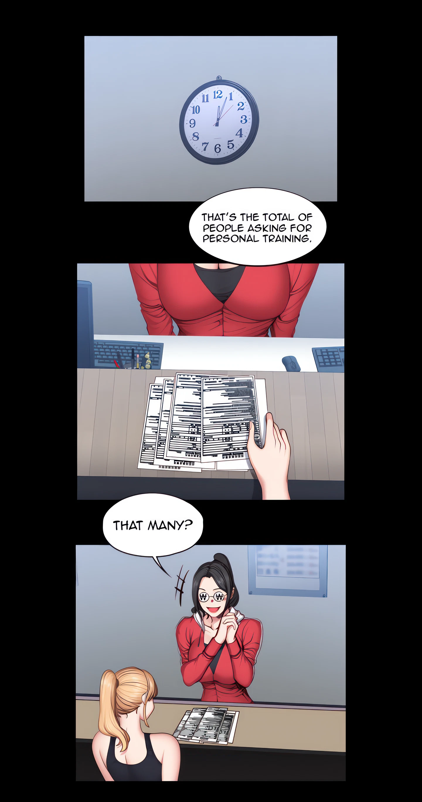 Fitness Chapter 31 (Uncensored), page 19