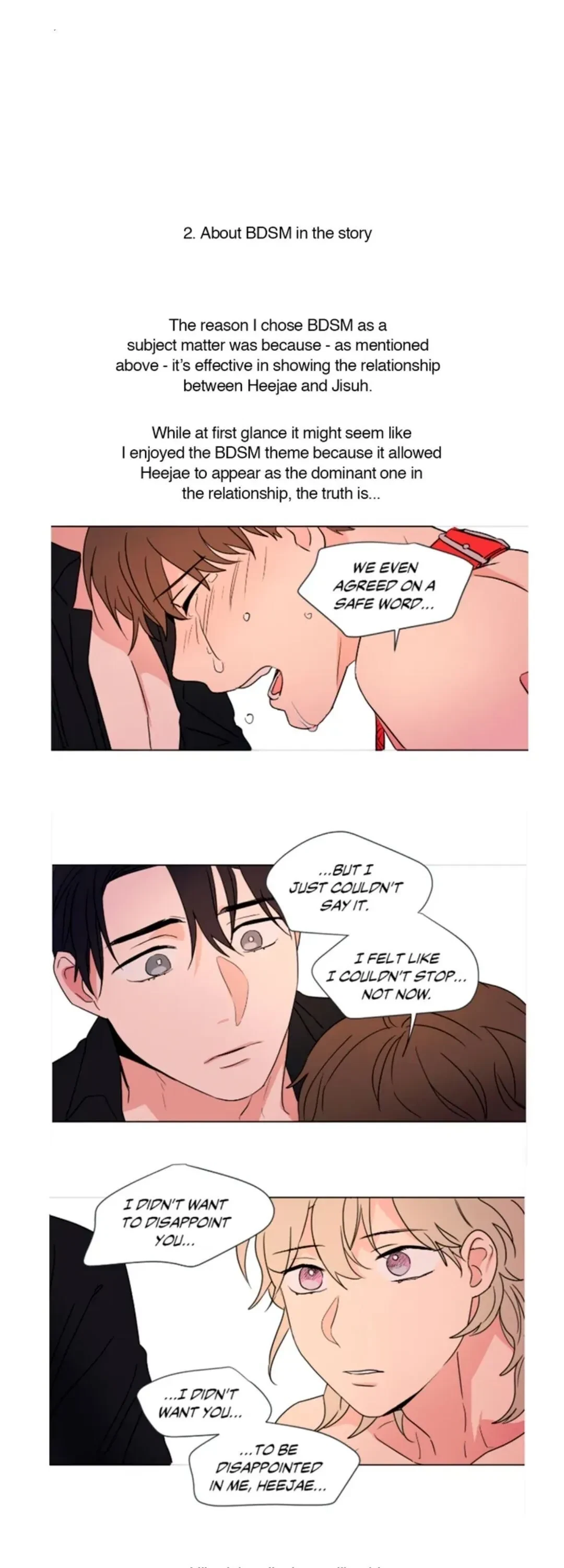 Epilogue : Creator's Note, page 3