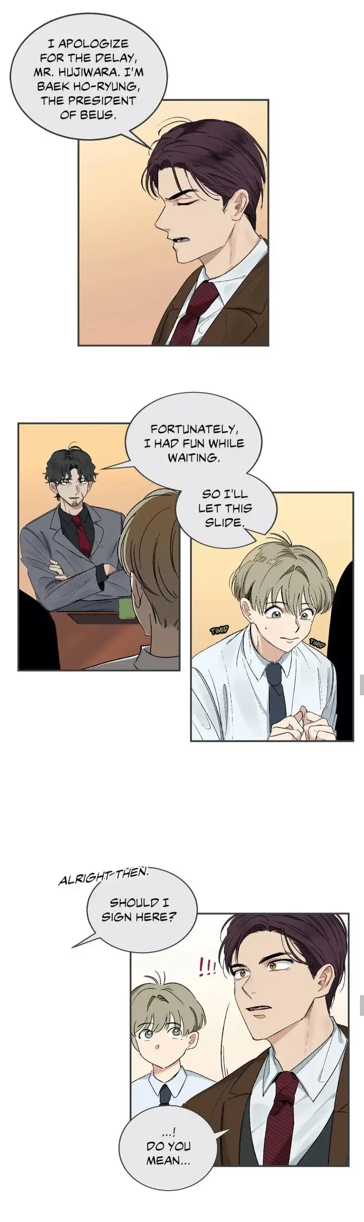Don't Get Me Wrong, Boss! Chapter 8, page 13