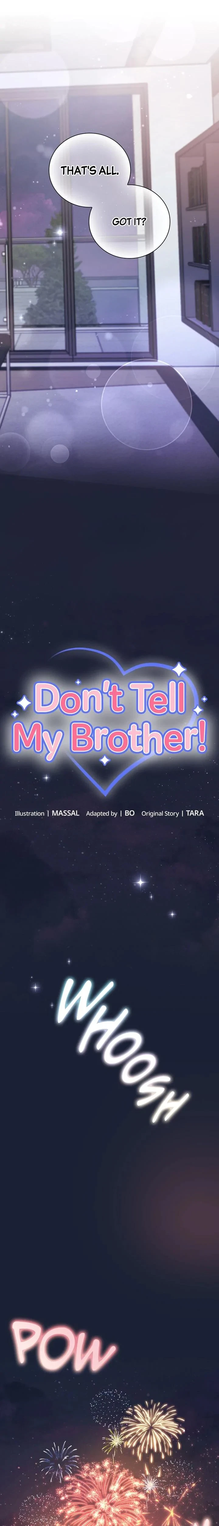 Don't Tell My Brother! Chapter 16, page 14