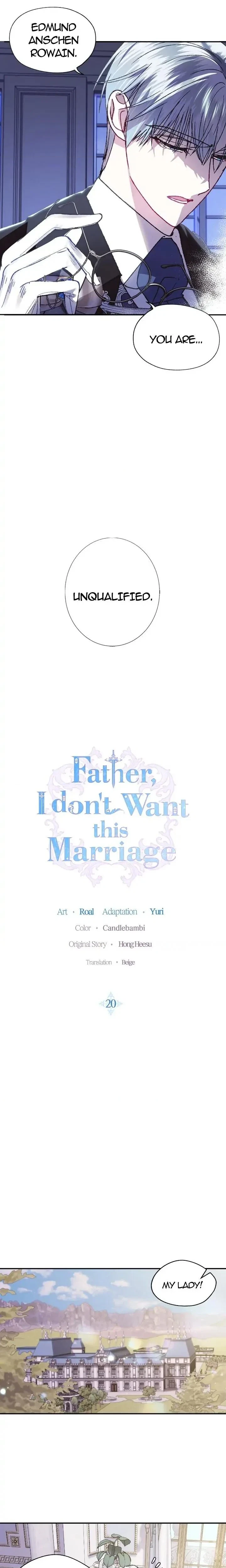 Father, I Don’t Want This Marriage Chapter 20, page 2