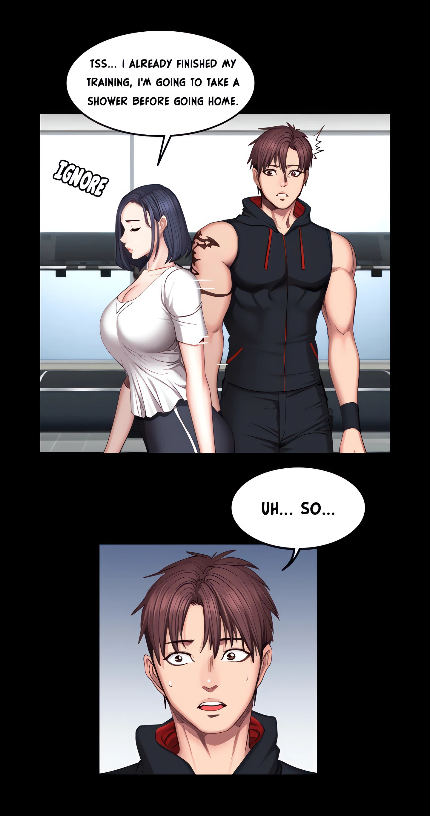 Fitness Chapter 45 (Uncensored), page 22