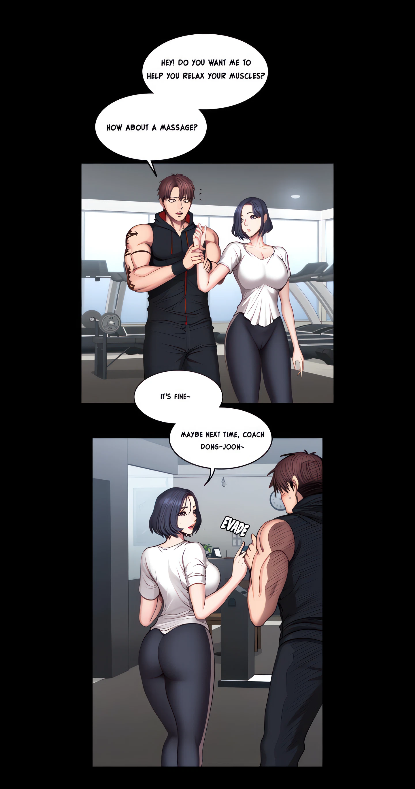 Fitness Chapter 45 (Uncensored), page 23