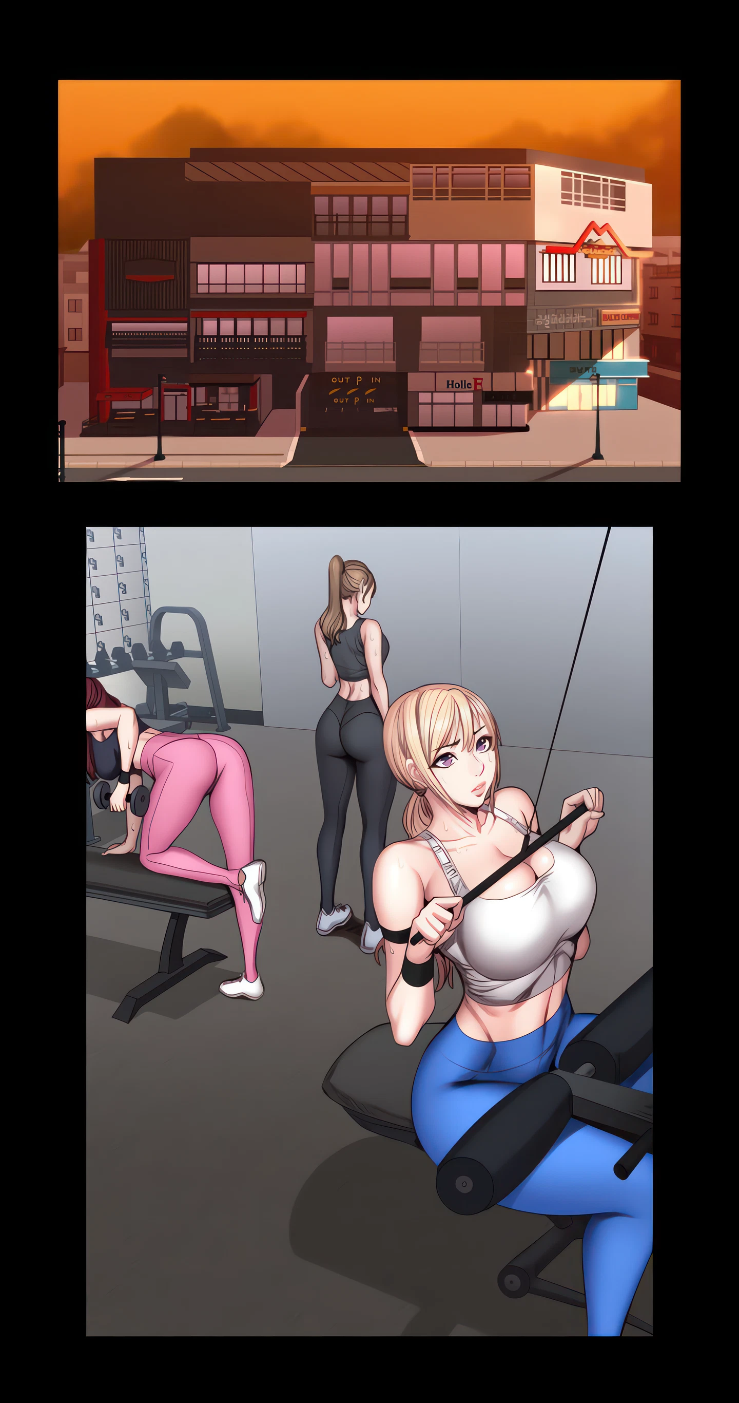 Fitness Chapter 45 (Uncensored), page 6