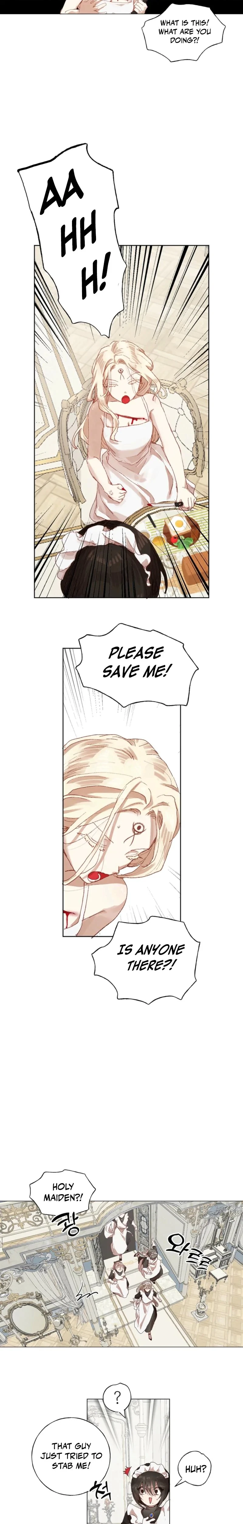 How The Demons Fall For The Fallen Saintess : Take Me, Please! Chapter 18, page 3