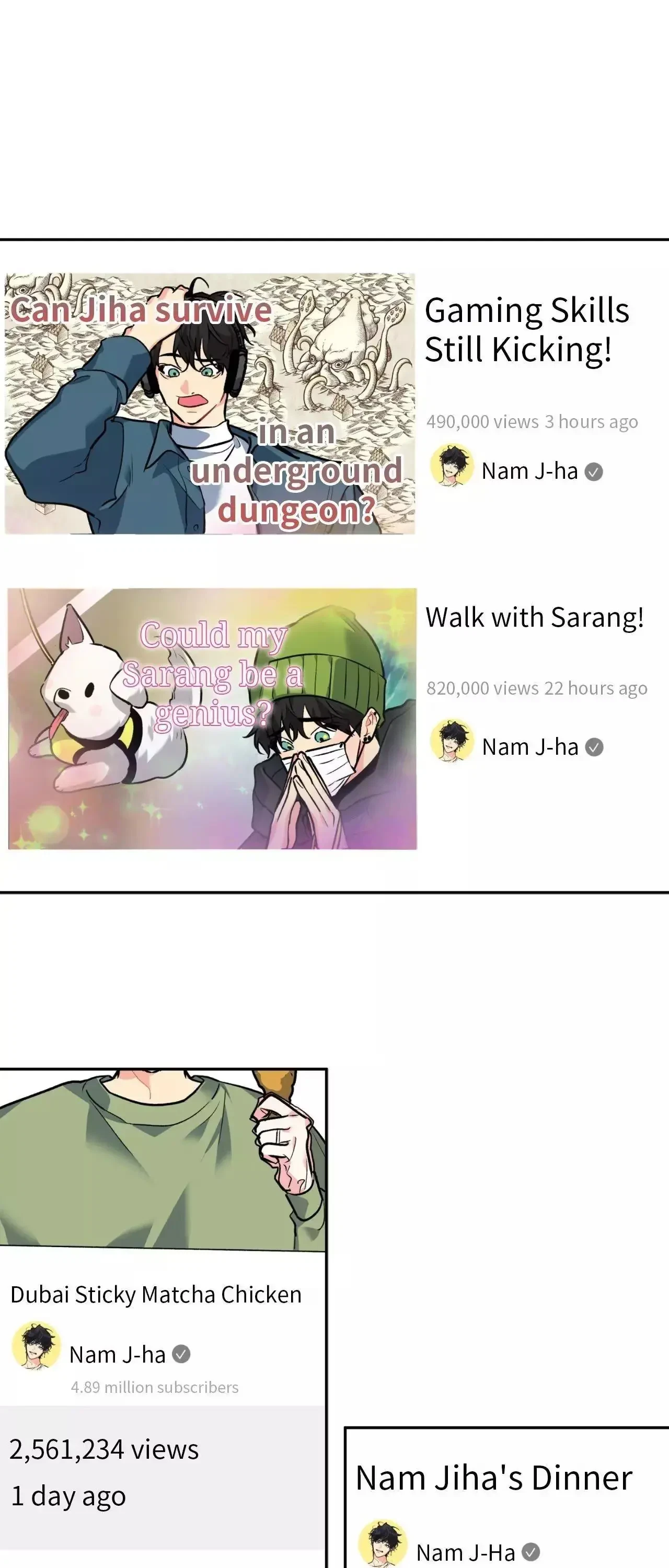 Let Me Be Your Dog Chapter 15, page 56