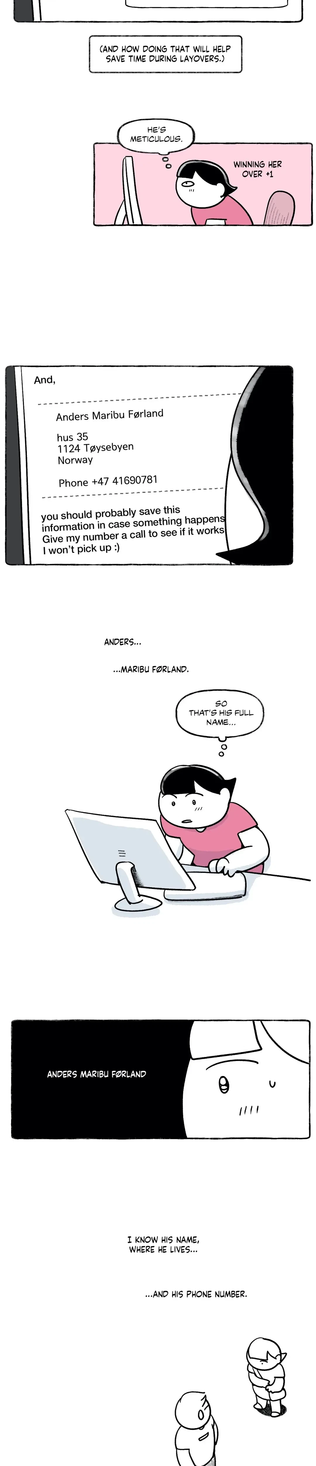 Nora Swipes Right Chapter 40, page 15